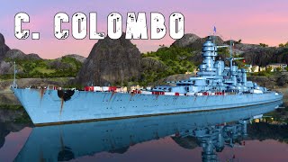 World of WarShips Cristoforo Colombo  3 Kills 305K Damage [upl. by Duck]