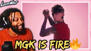 THIS IS WILD  mgk  El Pistolero Official Music Video  REACTION [upl. by Atteras349]