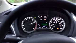 2014 Nissan Sentra 18L CVT WOT 080 amp Kickdown Sport Mode [upl. by Yelram]