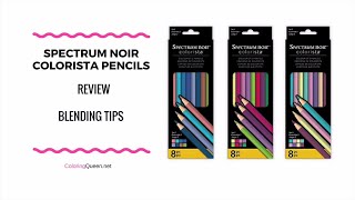 Spectrum Noir Colorista Pencils Review [upl. by Isherwood790]