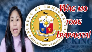 mga DOCUMENTS na bawal ipakita sa Philippines Immigration para Iwas OFFLOAD 2024 [upl. by Assilem932]