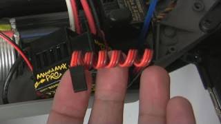 RC HowTo Coil amp tidy up excess servo wire [upl. by Grania]