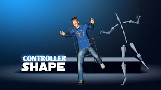 Blender Character Rigging  40 Controller Shape কার্টুন ক্যারেক্টার হাটা চলা করান [upl. by Aihsemak972]