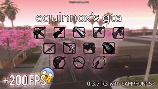 300 MB FPS BOOST GTA SAMP WITH 037 R3  SAMPFUNCS  MOONLOADER  equinnox [upl. by Oneladgam944]