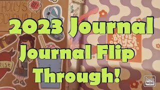 2023 Journal Flip Through  2024 Plans ✨️ [upl. by Palocz93]