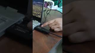 Playstation 5 connection with laptop ps5 [upl. by Aisauqal]