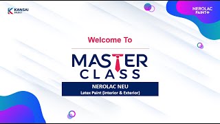 Nerolac Master Class Nerolac Neu  Latex Paint – Interior amp Exterior  New Launch [upl. by Khosrow]