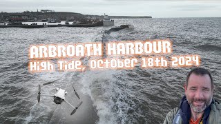 Arbroath High Tide 18 10 24 [upl. by Vigor405]