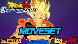 Super Gogeta Z Moveset DRAGON BALL Sparking ZERO  4K 60FPS [upl. by Oderfla984]