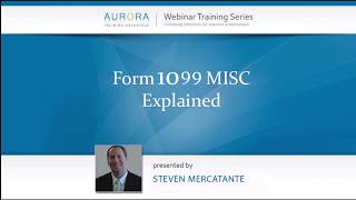 Preview  Form 1099 MISC Explained [upl. by Loren]