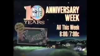 Nick At Nite 10th Anniversary Promos [upl. by Abad750]