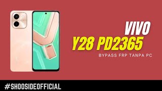 BYPASS FRP VIVO Y28Y18 NEW SECURITY TANPA PC [upl. by Bihas52]