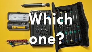 IFIXIT vs Wiha vs Wera vs HOTO Lets talk micro bit drivers [upl. by Haronid707]