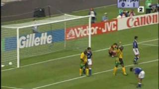 FIFA World Cup 1998 Goal Highlights from Jamaica vs Japan [upl. by Gallard]