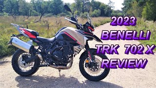 ★ 2023 BENELLI TRK 702X REVIEW ★ [upl. by Shoemaker]