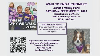 Alzheimers Associations upcoming events [upl. by Libbey]