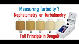 Nephelometry  Turbidimetry  Basic Principle in Bangla [upl. by Till]