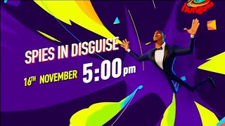 Spies In Disguise Movie Hindi PROMO  Super Hungama [upl. by Swec]