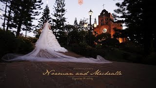 Tagaytay Wedding of Mechealle and Norman [upl. by Aisayt506]