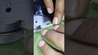 Gale mein piping lagane ka tarika stitching shortvideo designeraelisha [upl. by Fuld]