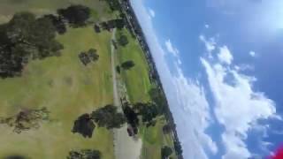 Eachine Wizard Emax Red Bottoms 2205S 2300kv test flight [upl. by Meng343]