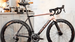 Colnago C68 Bicolor stock build Sram x Princeton [upl. by Newbill689]