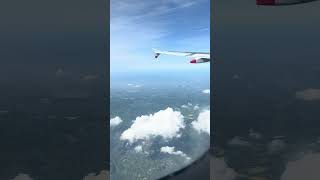 Cloudy weather flight from London to Paphos Cyprus [upl. by Yuh444]