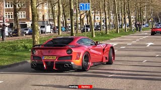 Modified Showcars Leaving IAMS 2024  CRAZY M5 E60 1000HP RS6 TTR8 Lexus LFA Chiron And More [upl. by Nodlew]