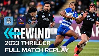 quotWhat a game of rugbyquot  Glasgow Warriors v DHL Stormers 2023  Full Match Replay [upl. by Ahsinav]