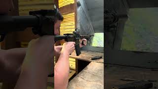 AR15 POF en 10quot avec modérateur de son ASEUTRA ar15 silenced [upl. by Hentrich]