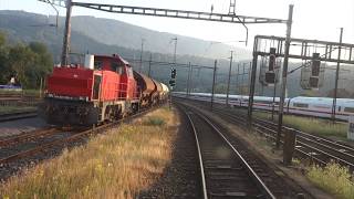 ★ 🇨🇭Cab ride Olten  Läufelfingen  Sissach Switzerland 2014 [upl. by Asirak]