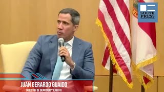 Juan Guaido en FIU [upl. by Aicemat]