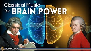 Classical Music for Brain Power  Mozart Beethoven Vivaldi [upl. by Aynatan]