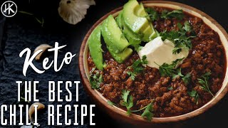 The Best Chili Recipe  Easy amp Keto Friendly Bean Free Chili [upl. by Atinniuq]