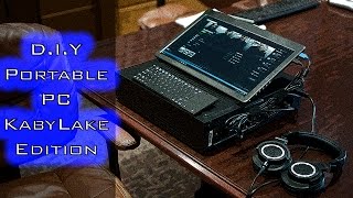 DIY Portable PC in Silverstone Milo SFF Build [upl. by Htiek755]