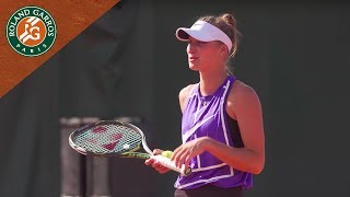 Portrait  Marketa Vondrousova  RolandGarros [upl. by Lovell]