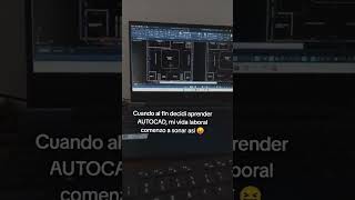 Escuela AutoCAD🧑🏻‍💻🔰 arq autocad estudiantedearquitectura autocadtip macbook principiante [upl. by Claresta]