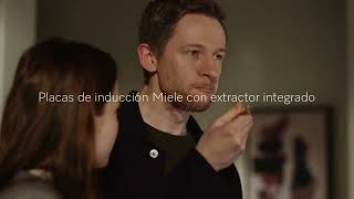 Placa de inducción Miele con extractor integrado  Una vez Miele siempre Miele [upl. by Eelrebmik]