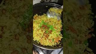 Poha banane ka recipe a🙏 shorts video food cooking motivation [upl. by Esimehc]