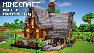 Minecraft How To Build a Blacksmith House [upl. by Seline217]