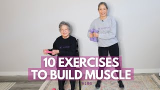 20 Min Strength Training for Seniors and Beginners  Gentle Exercises [upl. by Iret]