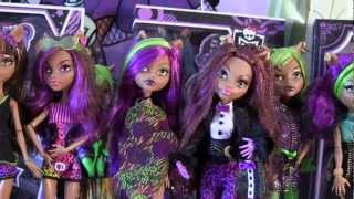 Monster High Clawdeen Wolf Collection Video [upl. by Mount]