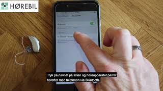 Iphone Bluetooth tilkobling til Phonak høreapparat [upl. by Conlin]