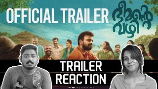 Bheemante Vazhi Official Trailer Reaction  Kunchacko Boban Chemban Vinod Jose  Unni amp Viya [upl. by Neetsuj]