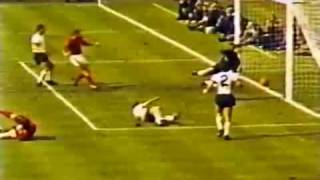 World Cup 1966  Geoff Hursts Controversial Goal in Color [upl. by Edrahc547]