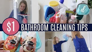 1 CLEANING TIPS 💙 Bathroom Deep Clean amp Organize with Me feat Renuzit [upl. by Attennot]