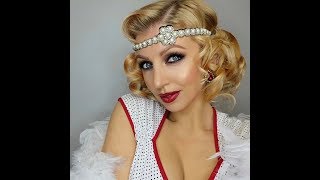 Gatsby  Roaring 20s inspired hair tutorial by Irina Bilka [upl. by Jorge490]