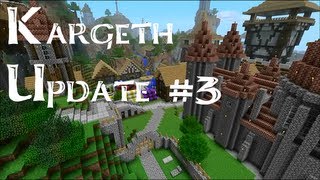 Minecraft Medieval City quotKargethquot Update 3 [upl. by Nottage]