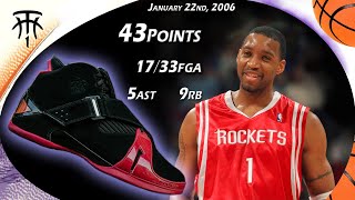 Tracy McGrady 43points VS Detroit Pistons January 22nd 2006 [upl. by Llyrehc]