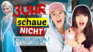 Schaue NIEMALS um 3Uhr nachts FROZEN an 😱 ViktoriaSarina [upl. by Akimas]